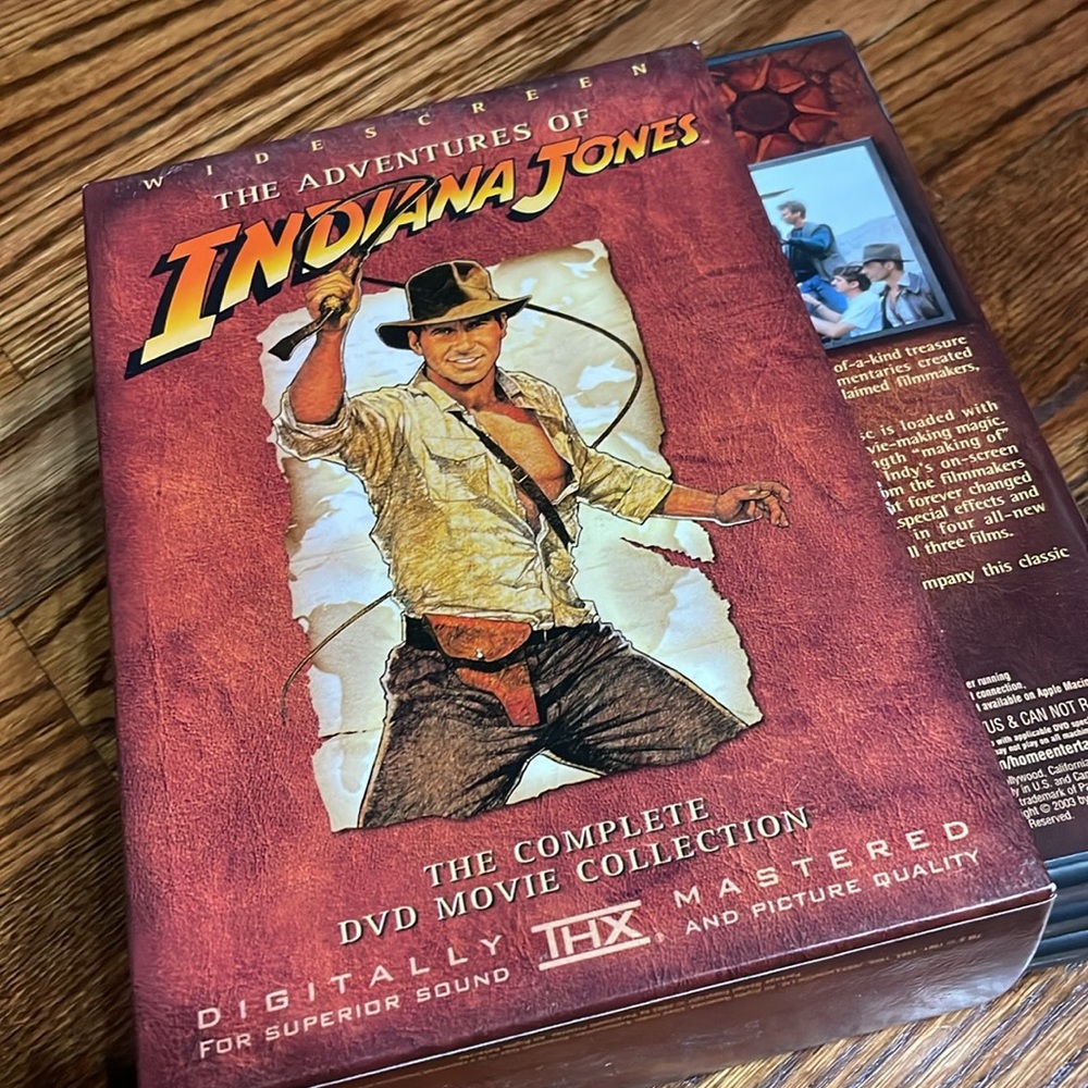 Indiana Jones The Complete DVD Movie Collection